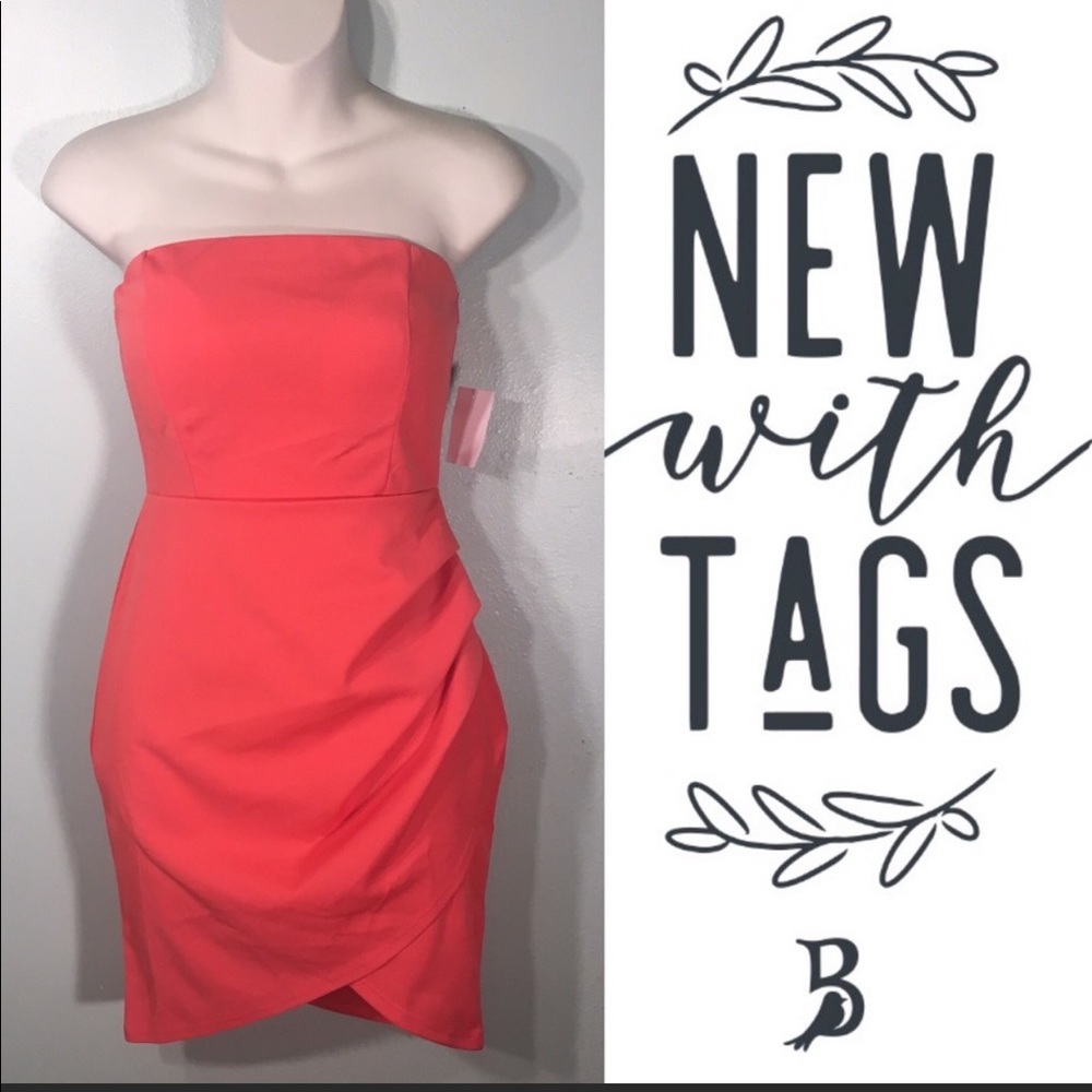 Charlotte Russe Strapless Mini-Dress